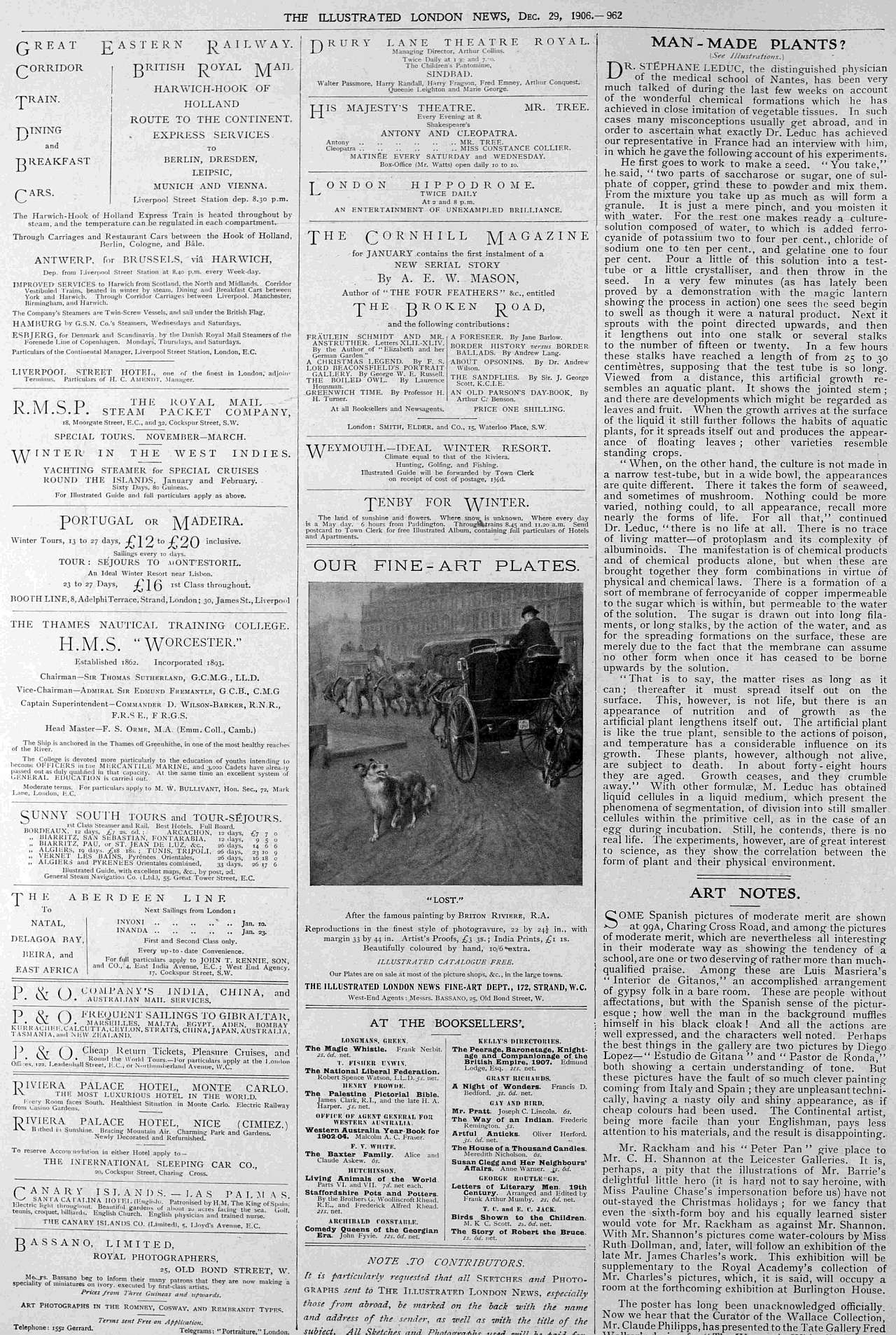 panto at the national 1906